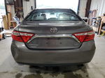 2016 Toyota Camry Le Gray vin: 4T4BF1FK8GR582262