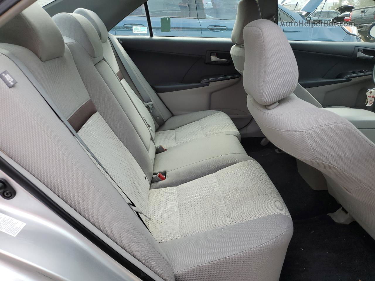 2012 Toyota Camry Base Серебряный vin: 4T4BF1FK9CR171818