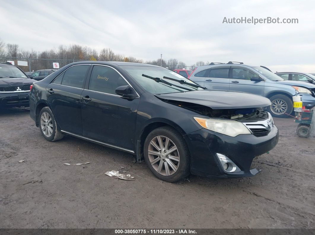 2012 Toyota Camry Xle Black vin: 4T4BF1FK9CR184360