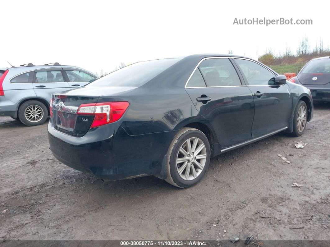 2012 Toyota Camry Xle Black vin: 4T4BF1FK9CR184360