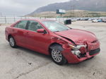 2012 Toyota Camry Base Red vin: 4T4BF1FK9CR184777