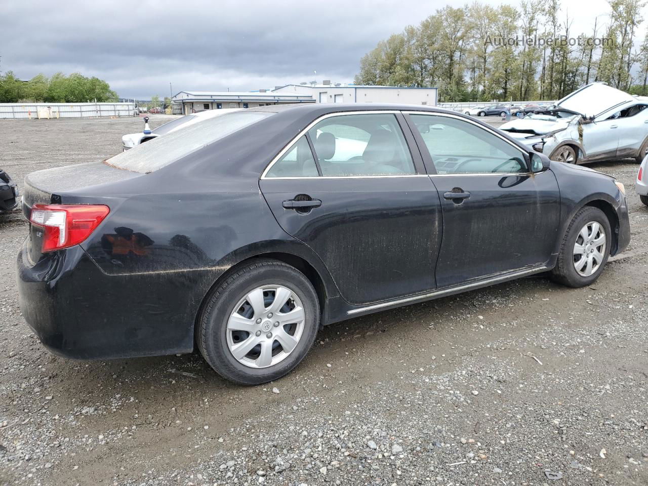 2012 Toyota Camry Base Black vin: 4T4BF1FK9CR185749