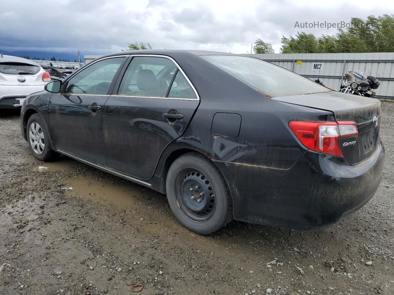 2012 Toyota Camry Base Black vin: 4T4BF1FK9CR185749