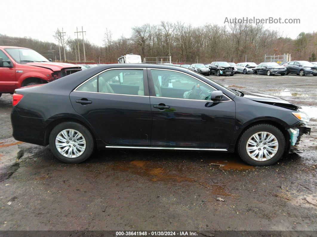 2012 Toyota Camry Le Black vin: 4T4BF1FK9CR187453