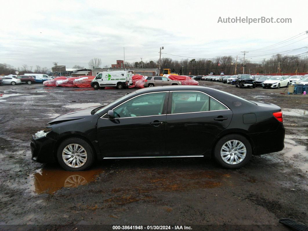 2012 Toyota Camry Le Black vin: 4T4BF1FK9CR187453