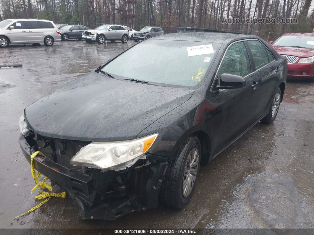 2012 Toyota Camry Le Черный vin: 4T4BF1FK9CR192734