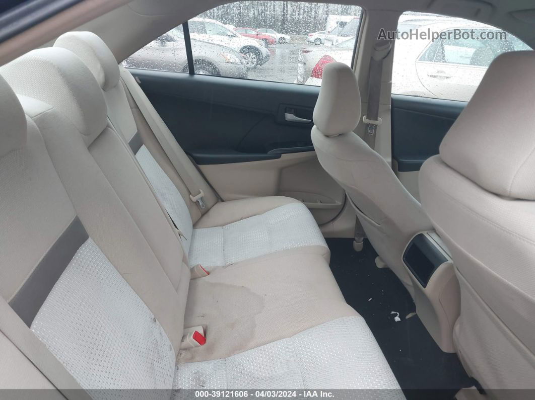 2012 Toyota Camry Le Черный vin: 4T4BF1FK9CR192734