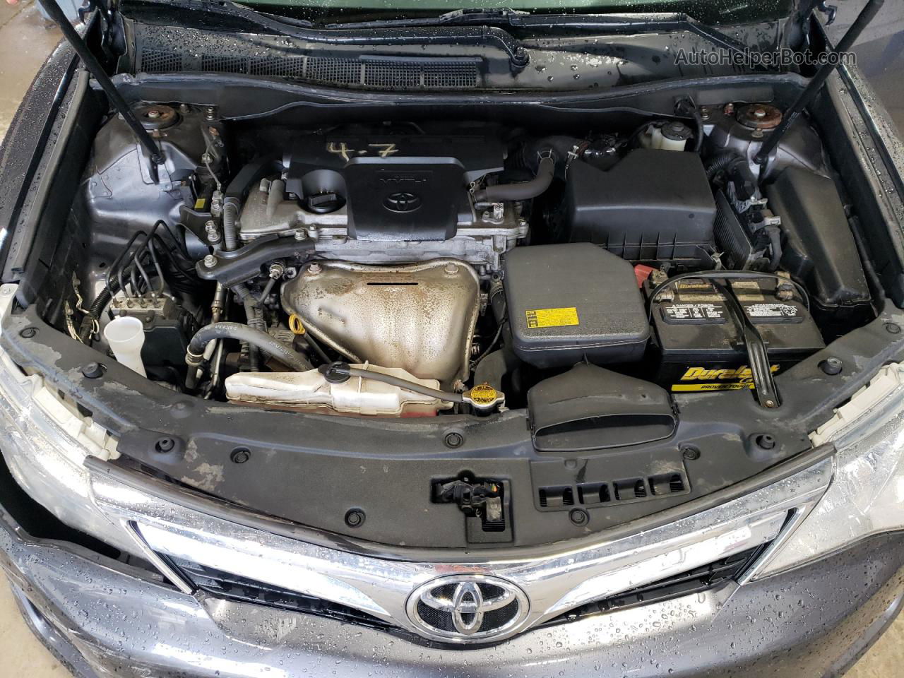 2012 Toyota Camry Base Угольный vin: 4T4BF1FK9CR195472