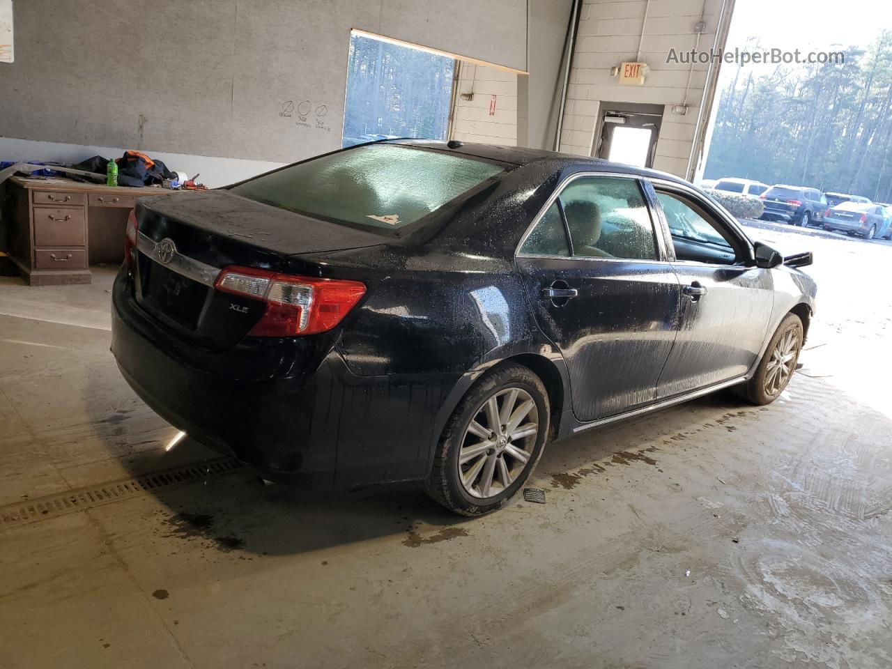 2012 Toyota Camry Base Black vin: 4T4BF1FK9CR205059