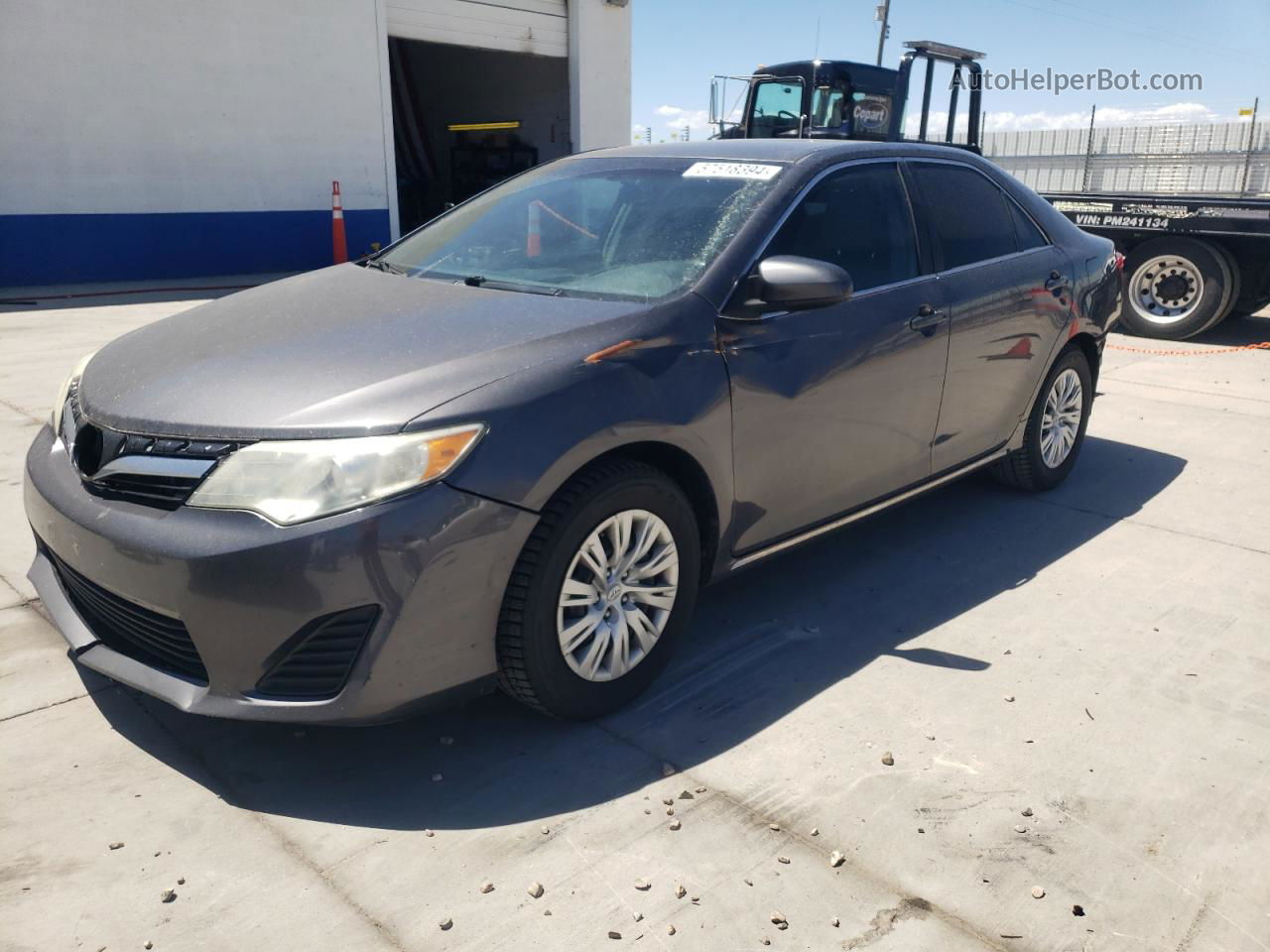 2012 Toyota Camry Base Gray vin: 4T4BF1FK9CR222802