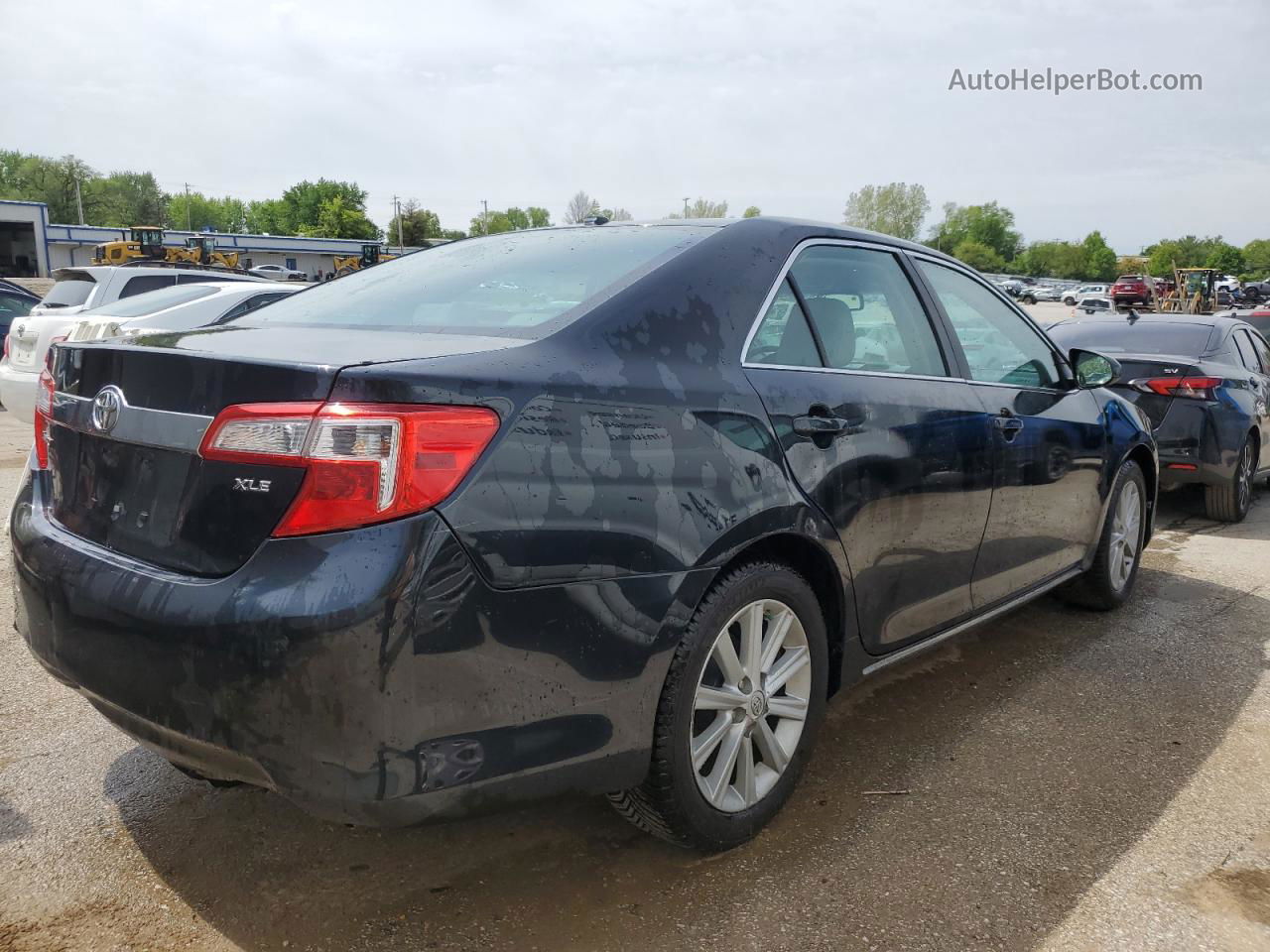 2012 Toyota Camry Base Black vin: 4T4BF1FK9CR239194