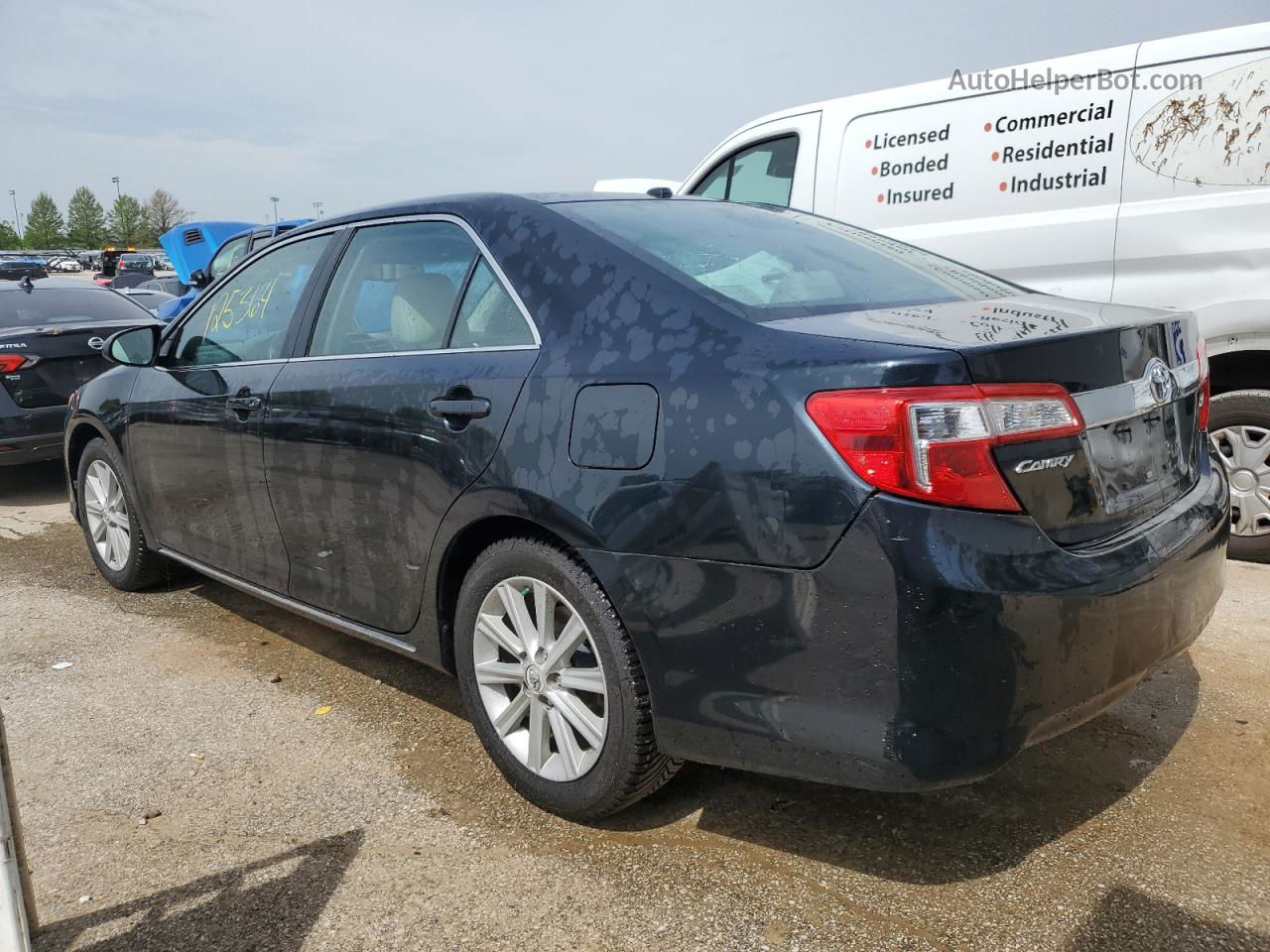 2012 Toyota Camry Base Black vin: 4T4BF1FK9CR239194