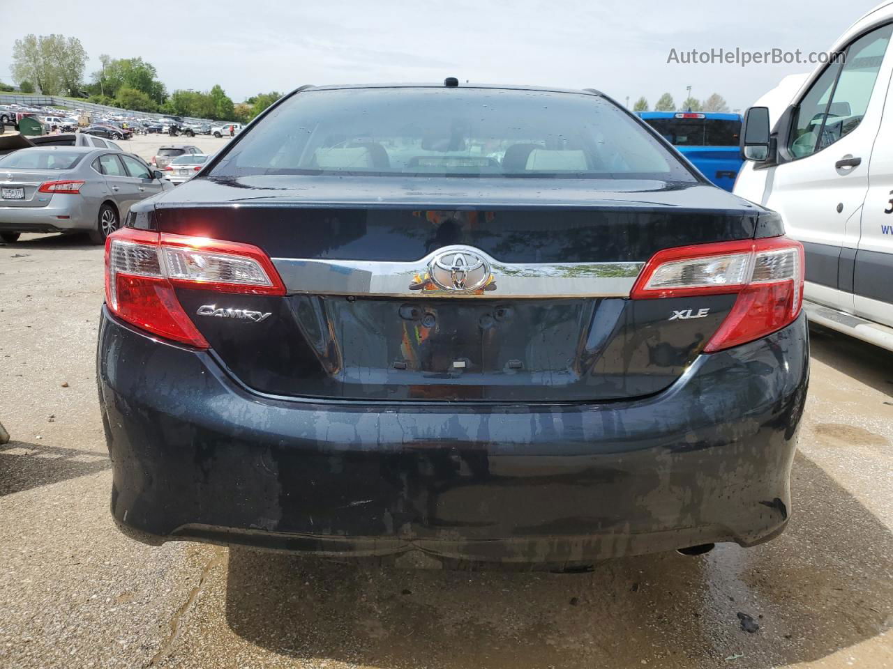 2012 Toyota Camry Base Black vin: 4T4BF1FK9CR239194