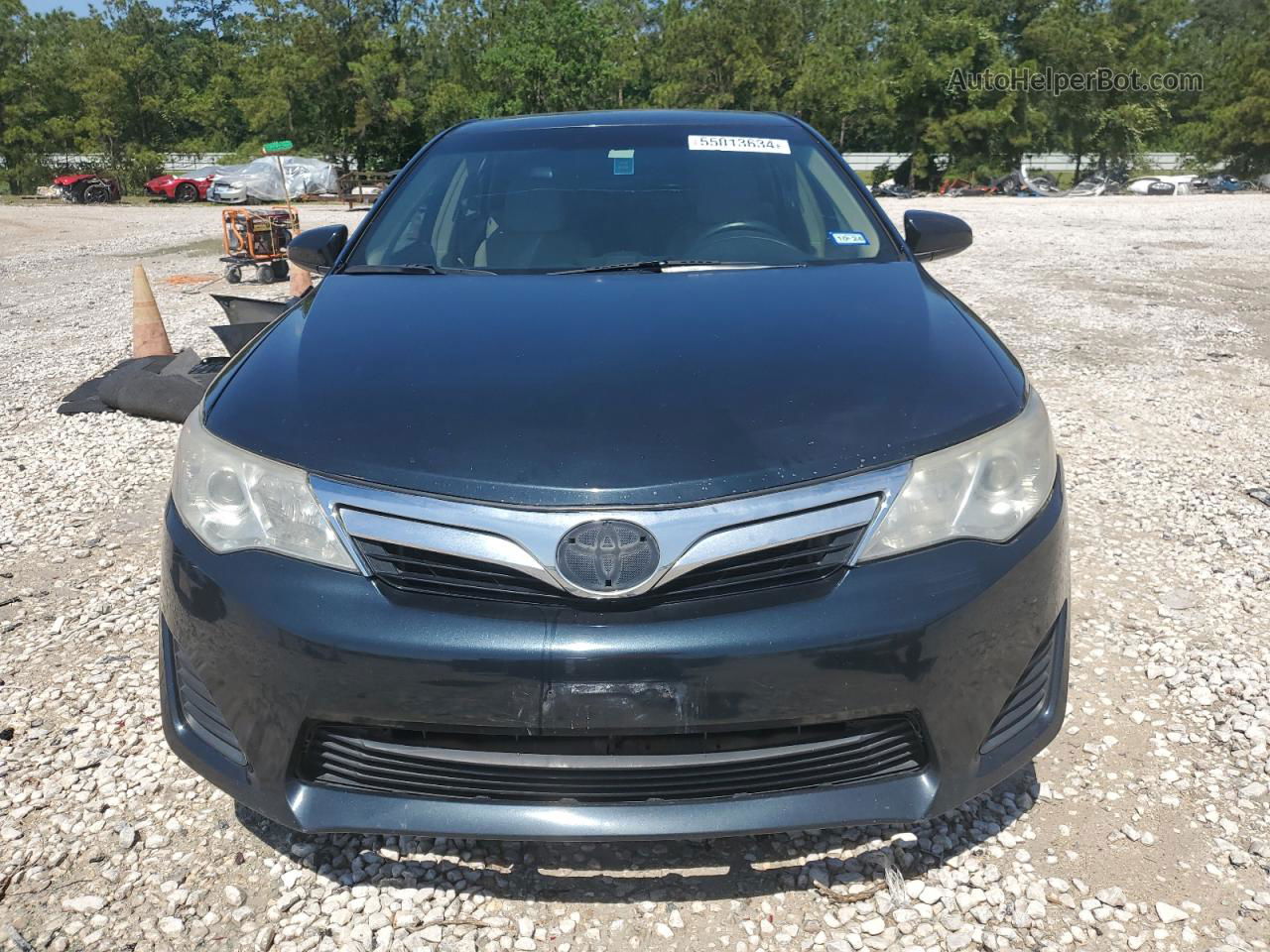 2012 Toyota Camry Base Charcoal vin: 4T4BF1FK9CR253368