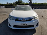 2012 Toyota Camry Base White vin: 4T4BF1FK9CR258263