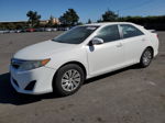 2012 Toyota Camry Base White vin: 4T4BF1FK9CR258263