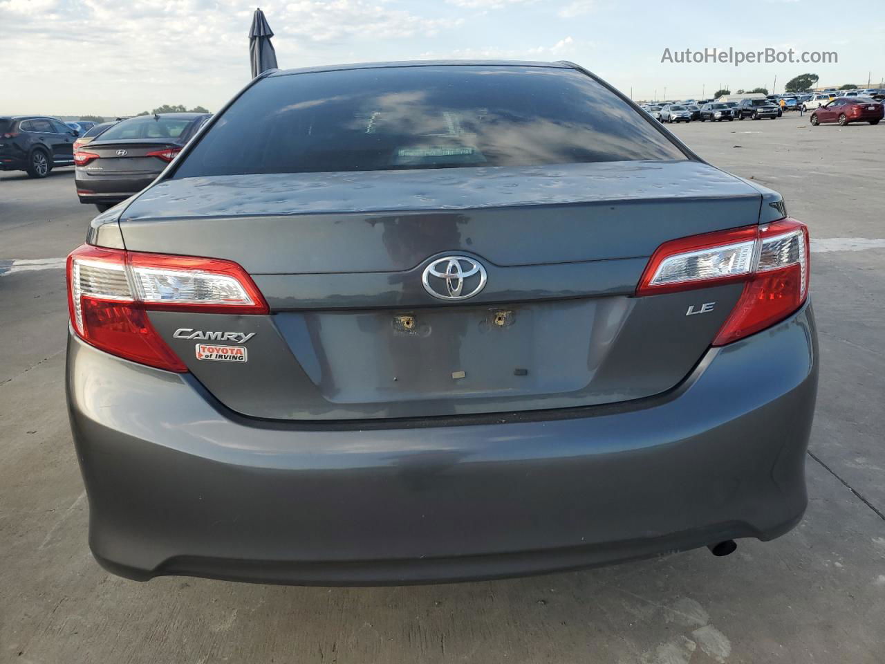 2012 Toyota Camry Base Серый vin: 4T4BF1FK9CR262586