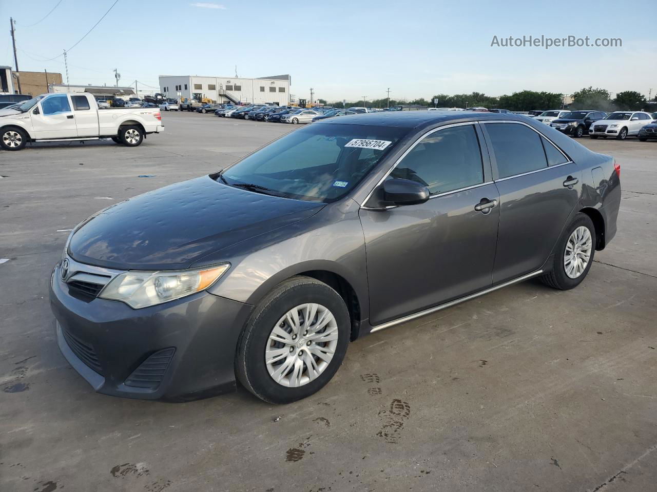 2012 Toyota Camry Base Серый vin: 4T4BF1FK9CR262586