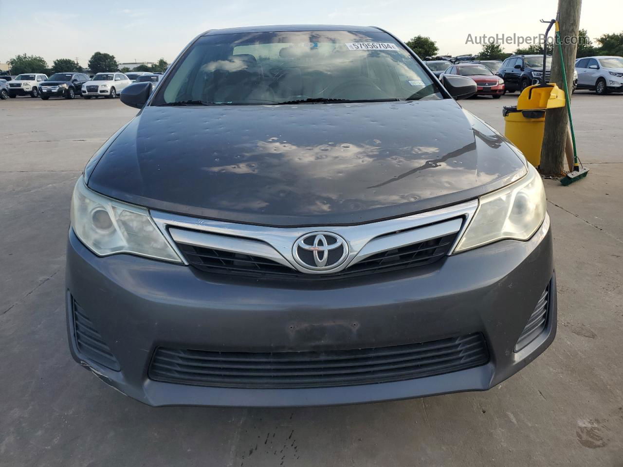 2012 Toyota Camry Base Серый vin: 4T4BF1FK9CR262586