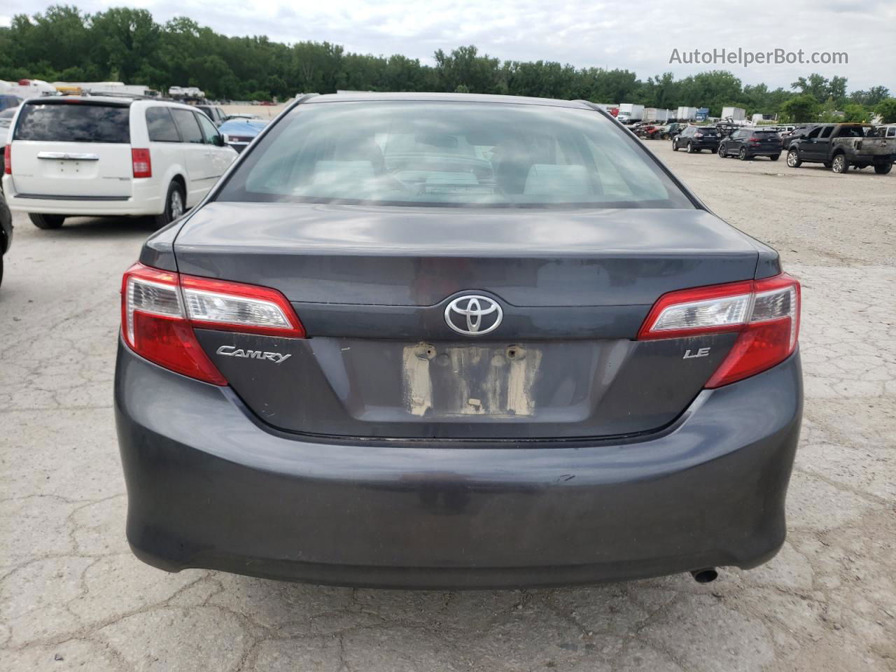 2014 Toyota Camry L Charcoal vin: 4T4BF1FK9ER345504