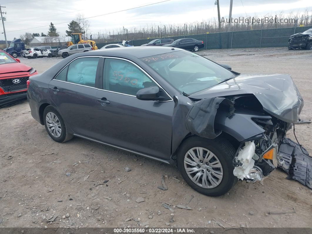 2014 Toyota Camry Le Gray vin: 4T4BF1FK9ER362755