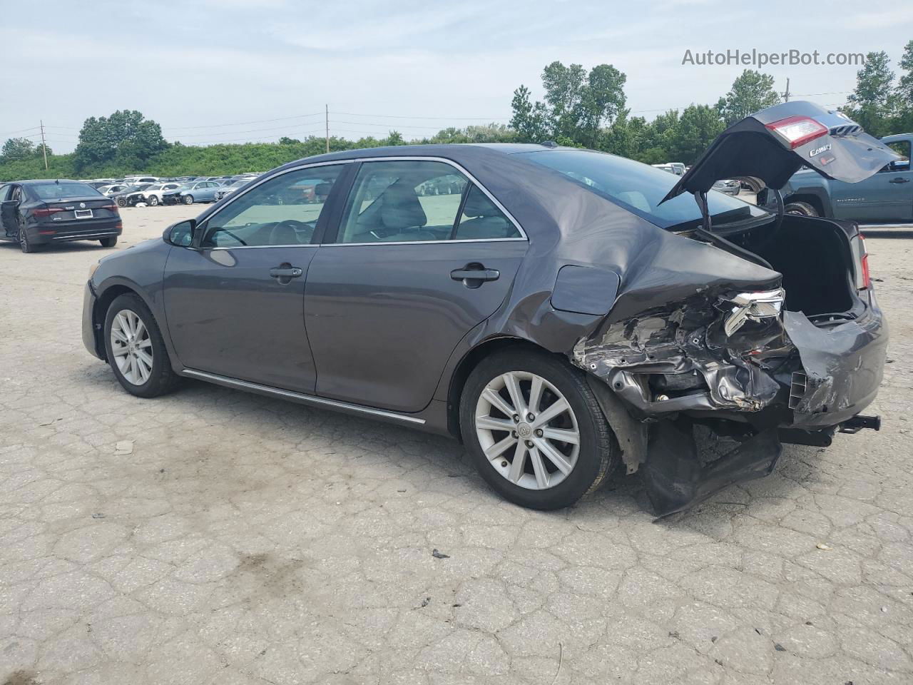 2014 Toyota Camry L Charcoal vin: 4T4BF1FK9ER386408