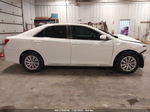 2014 Toyota Camry Le White vin: 4T4BF1FK9ER428835