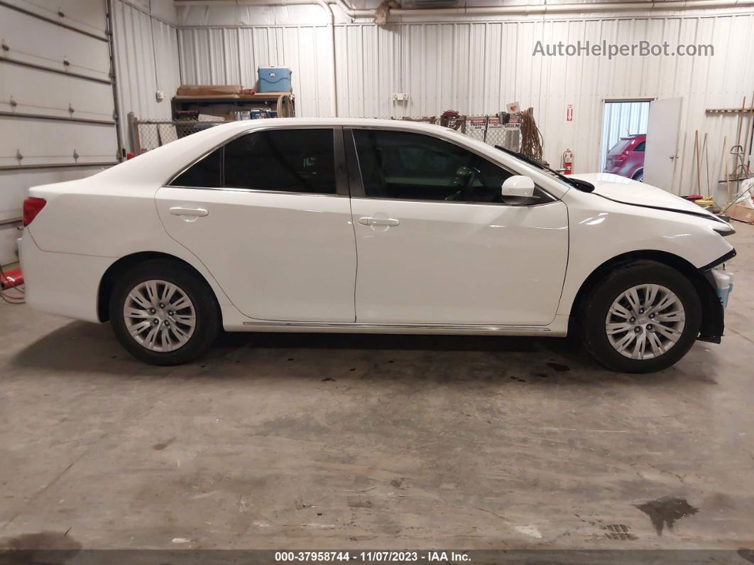 2014 Toyota Camry Le Белый vin: 4T4BF1FK9ER428835