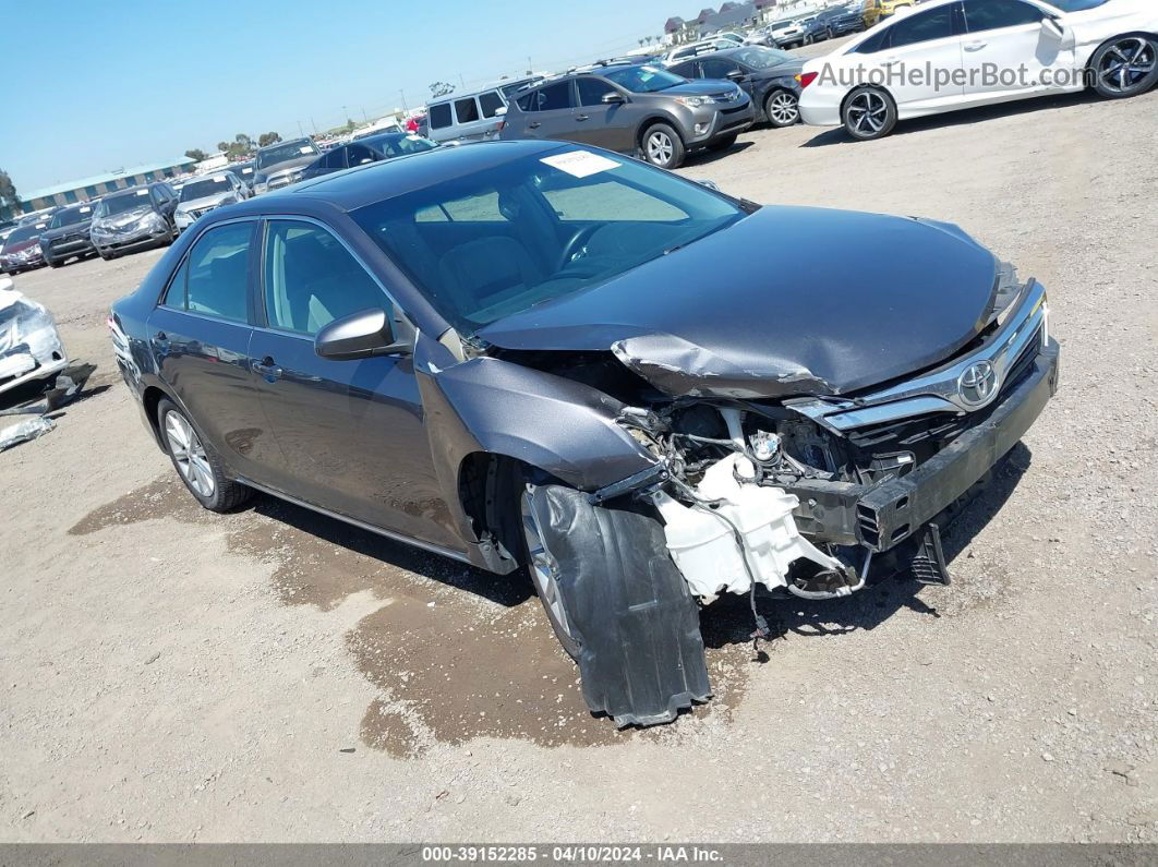 2014 Toyota Camry Xle Gray vin: 4T4BF1FK9ER439656