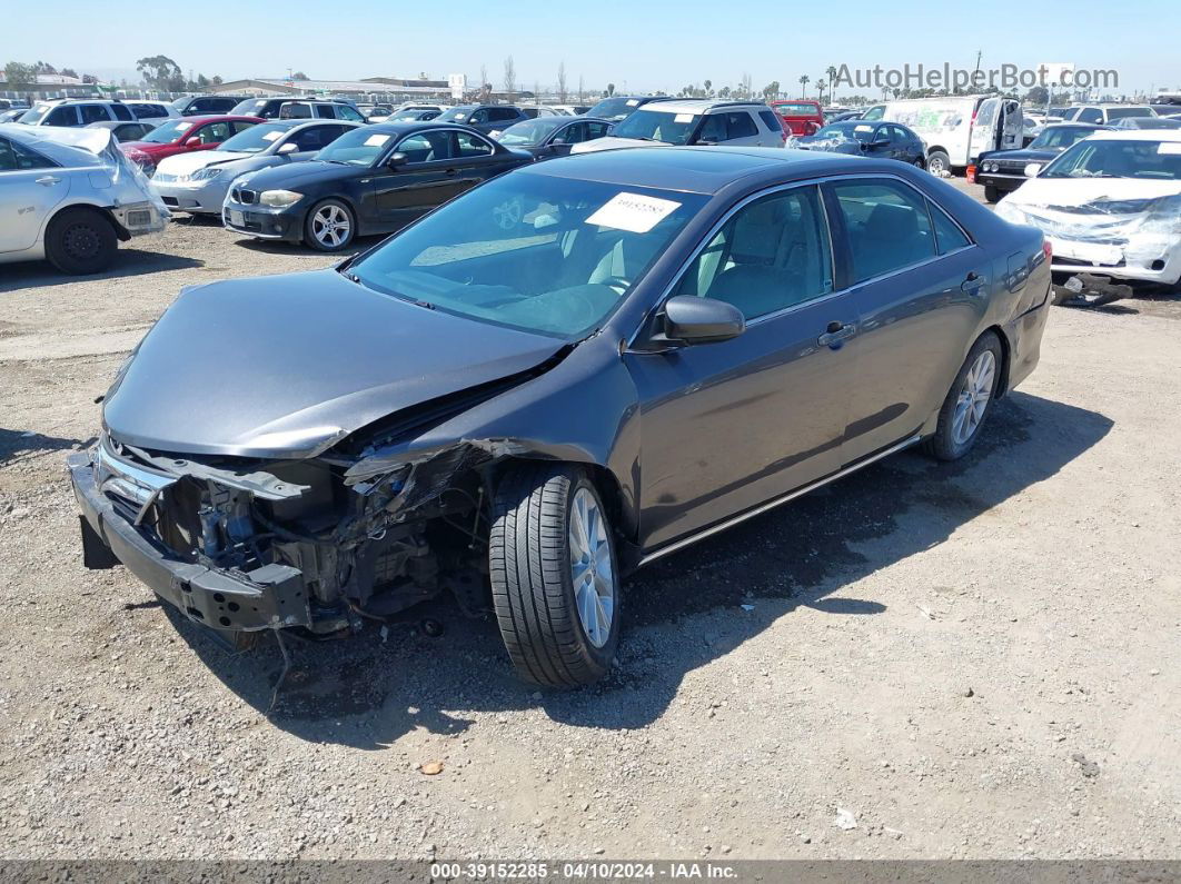 2014 Toyota Camry Xle Gray vin: 4T4BF1FK9ER439656