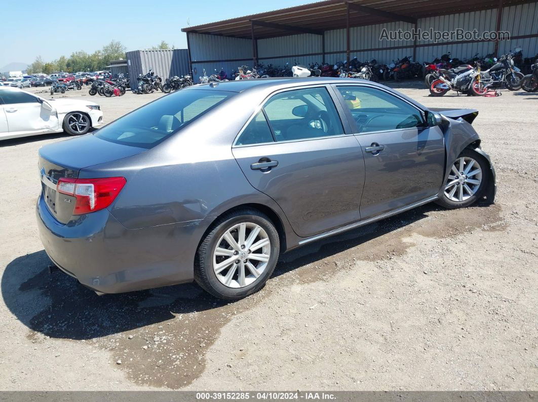 2014 Toyota Camry Xle Gray vin: 4T4BF1FK9ER439656