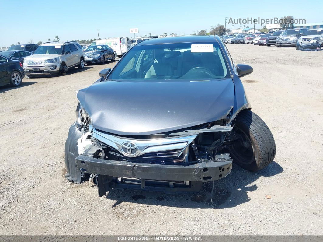 2014 Toyota Camry Xle Gray vin: 4T4BF1FK9ER439656