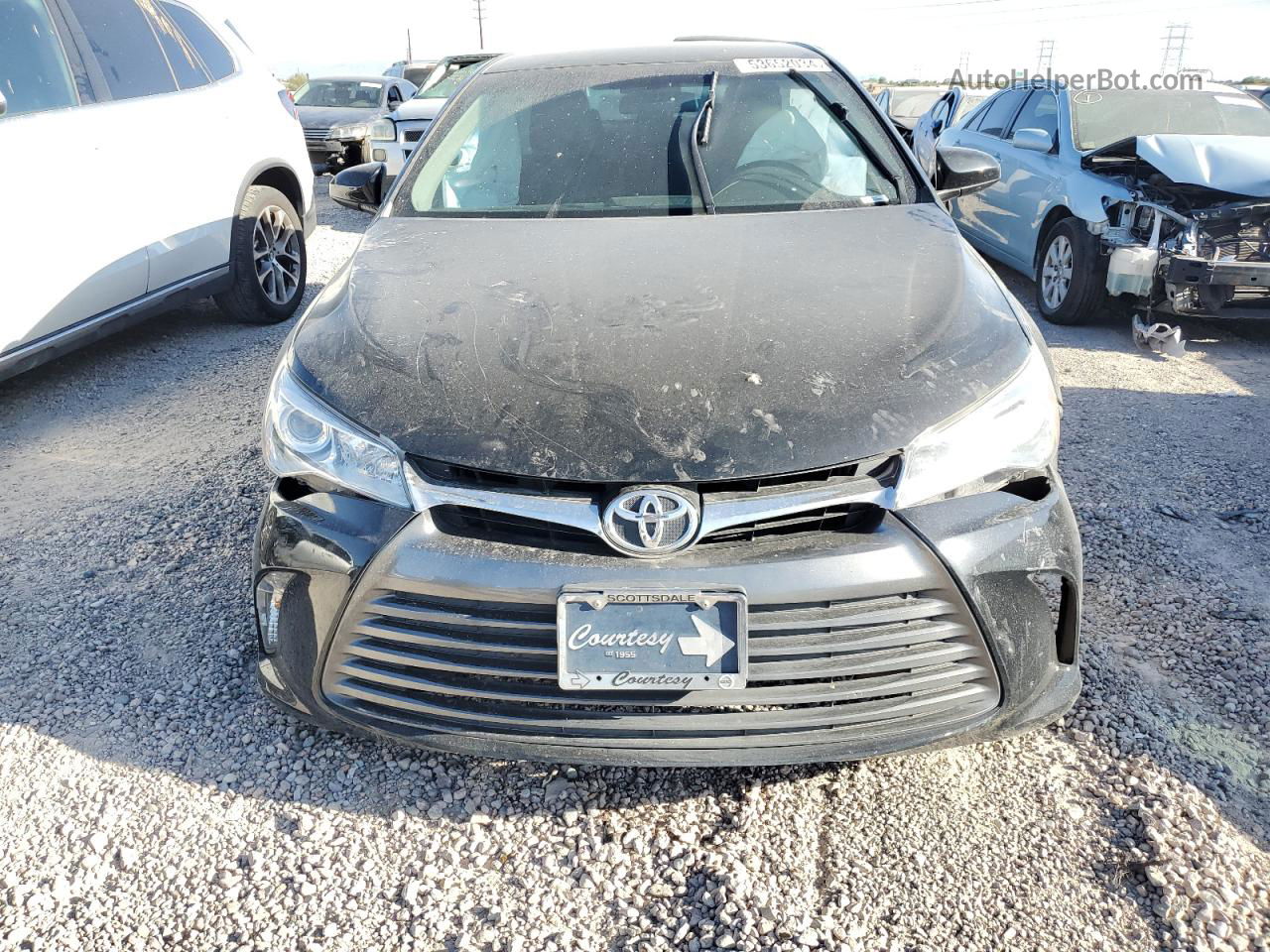 2016 Toyota Camry Le Black vin: 4T4BF1FK9GR563199