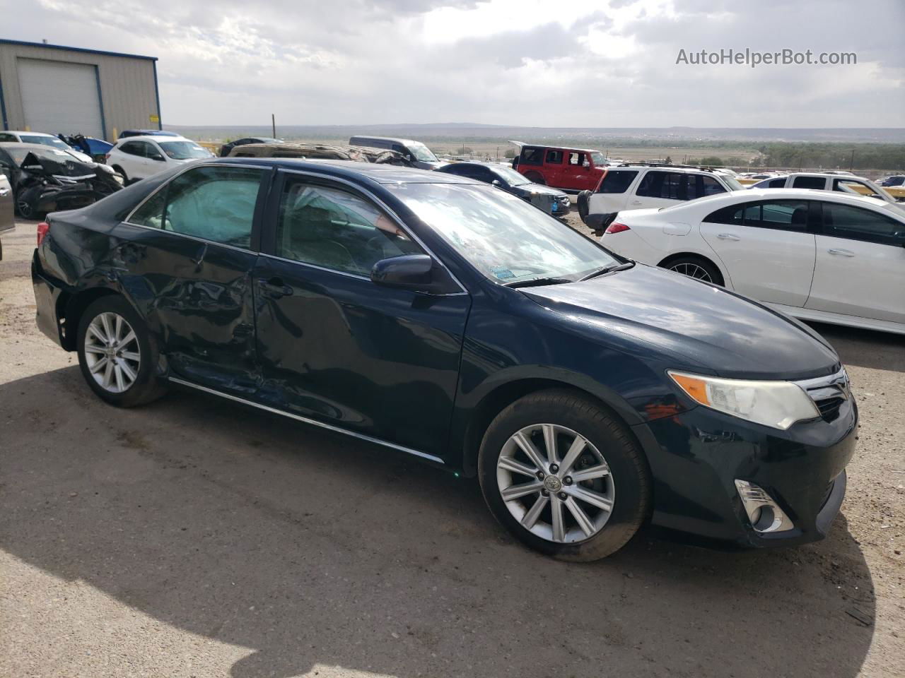 2012 Toyota Camry Base Blue vin: 4T4BF1FKXCR165073