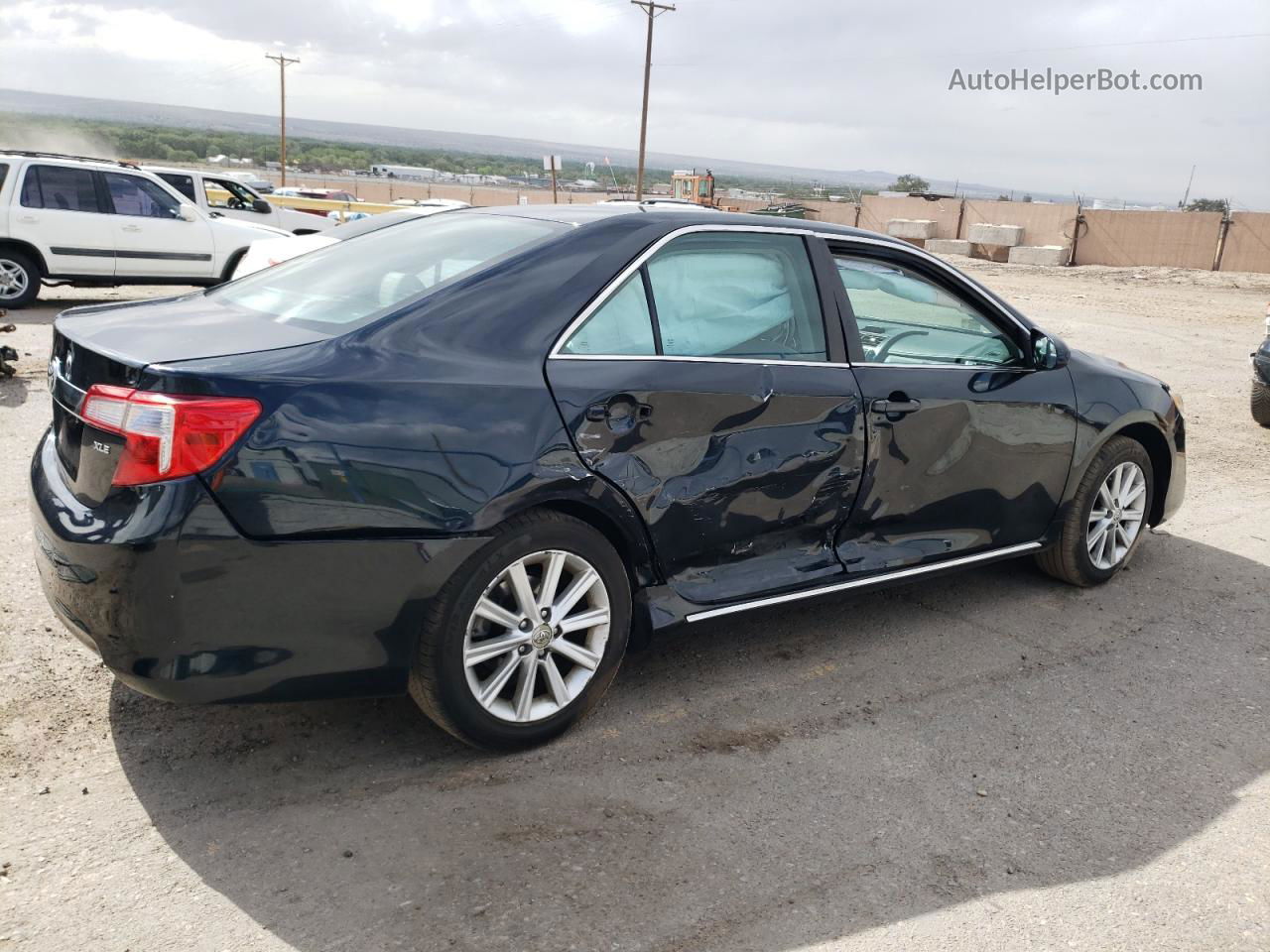 2012 Toyota Camry Base Blue vin: 4T4BF1FKXCR165073