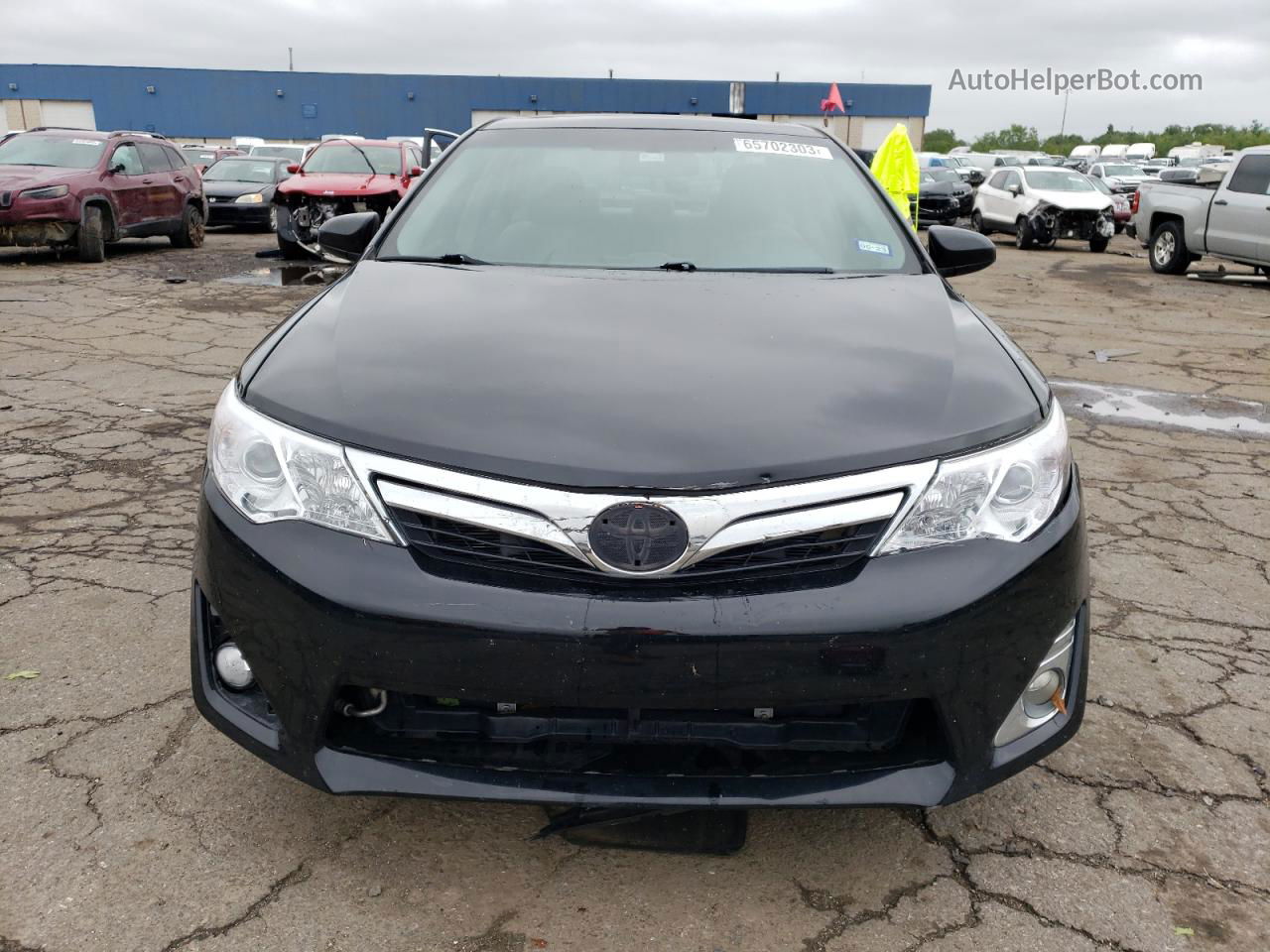 2012 Toyota Camry Base Black vin: 4T4BF1FKXCR175845