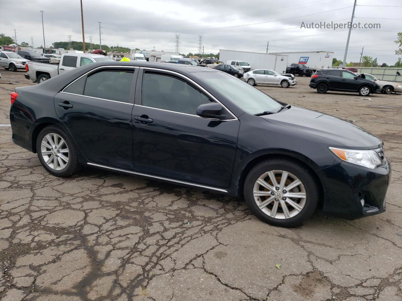 2012 Toyota Camry Base Black vin: 4T4BF1FKXCR175845