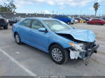 2012 Toyota Camry Le Blue vin: 4T4BF1FKXCR204356