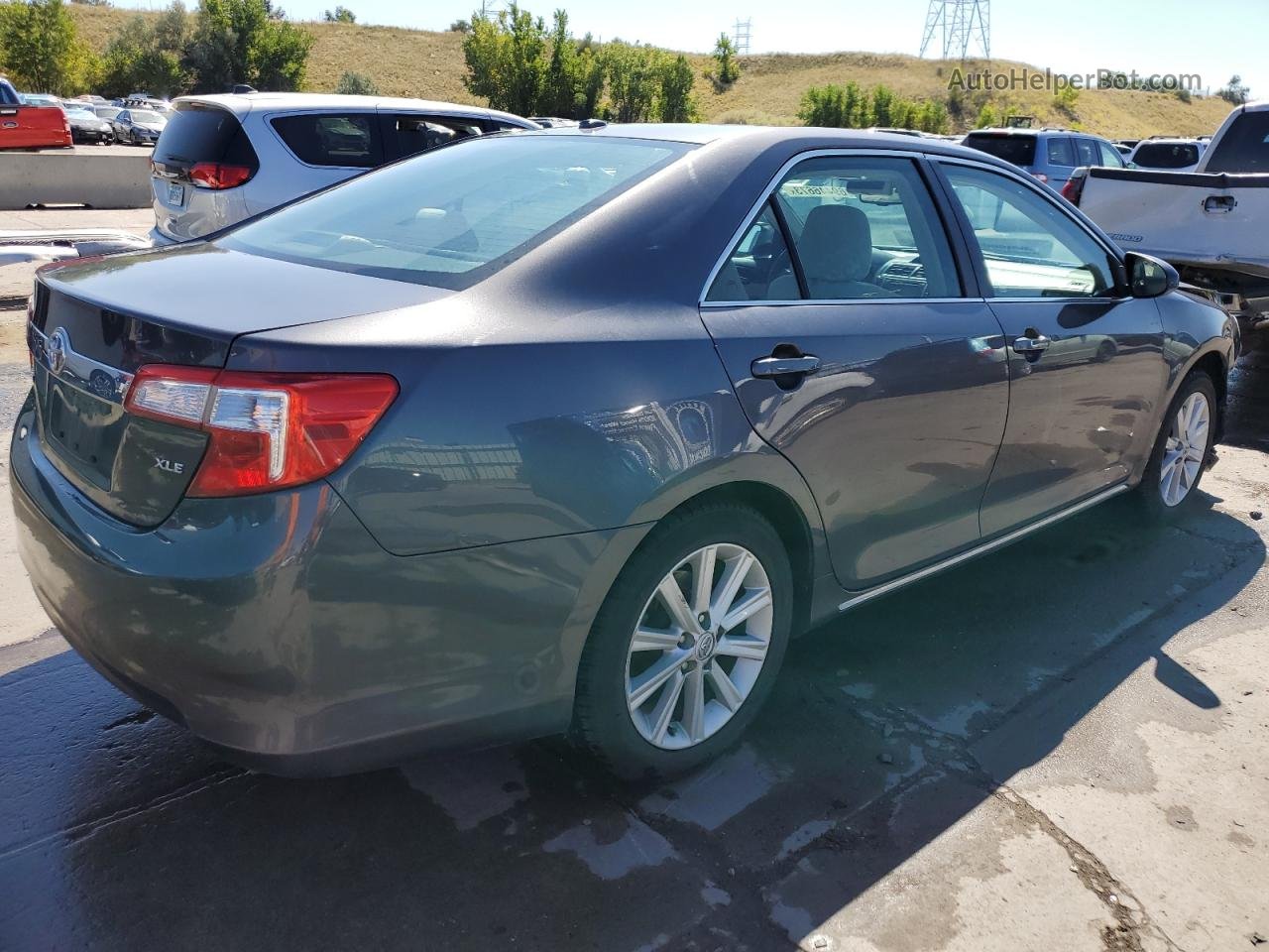 2012 Toyota Camry Base Charcoal vin: 4T4BF1FKXCR208178