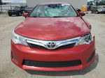 2012 Toyota Camry Base Red vin: 4T4BF1FKXCR217057