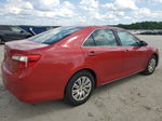 2012 Toyota Camry Base Red vin: 4T4BF1FKXCR217057