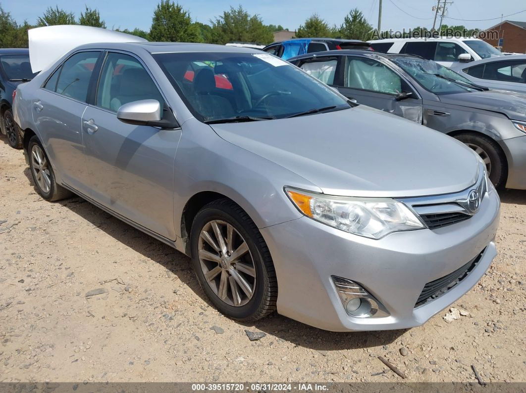 2012 Toyota Camry Xle Silver vin: 4T4BF1FKXCR226213