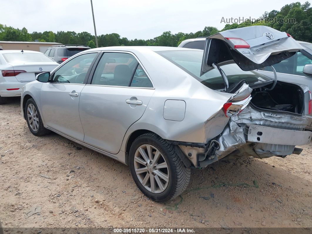 2012 Toyota Camry Xle Silver vin: 4T4BF1FKXCR226213