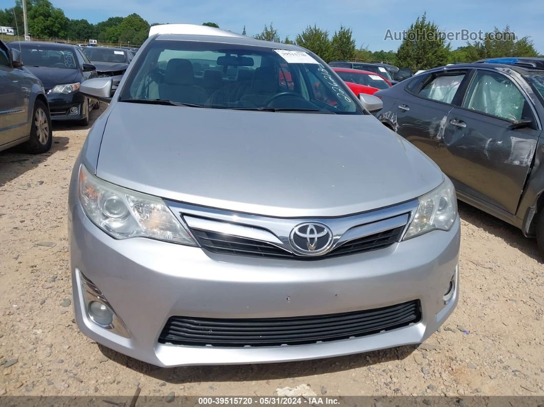 2012 Toyota Camry Xle Silver vin: 4T4BF1FKXCR226213