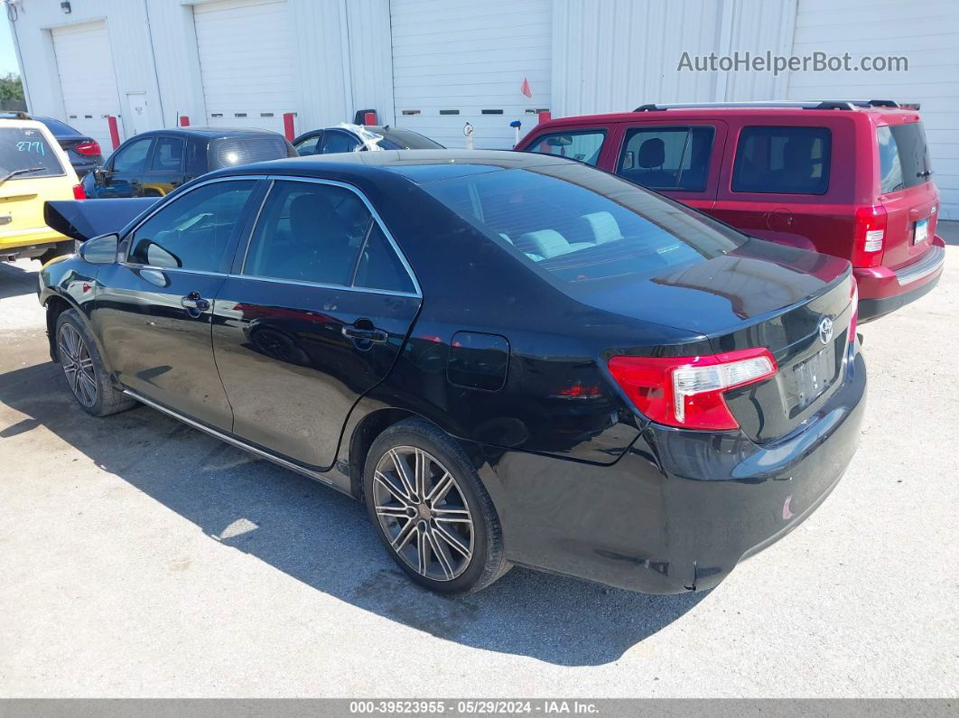 2012 Toyota Camry Le Black vin: 4T4BF1FKXCR235140