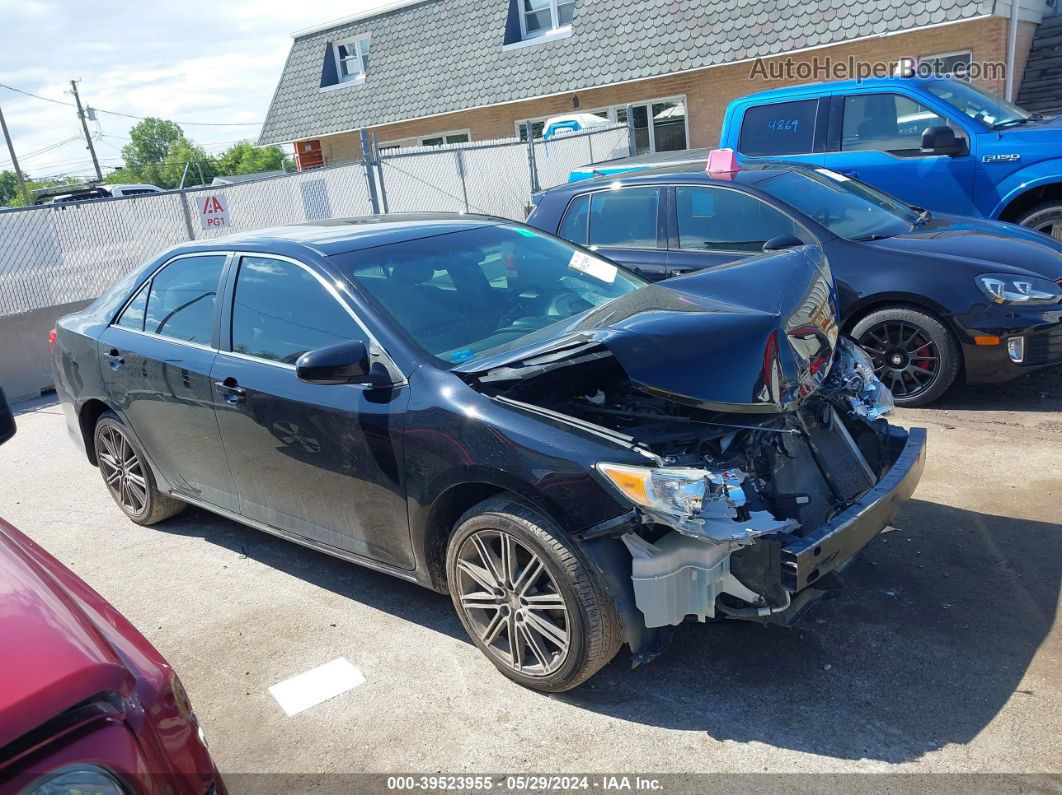 2012 Toyota Camry Le Black vin: 4T4BF1FKXCR235140