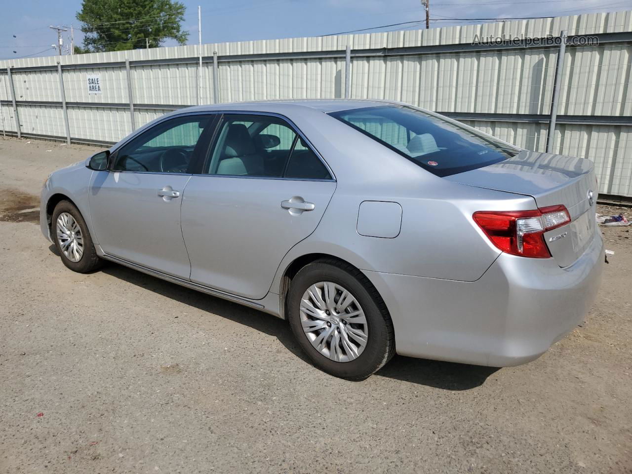 2012 Toyota Camry Base Silver vin: 4T4BF1FKXCR242864