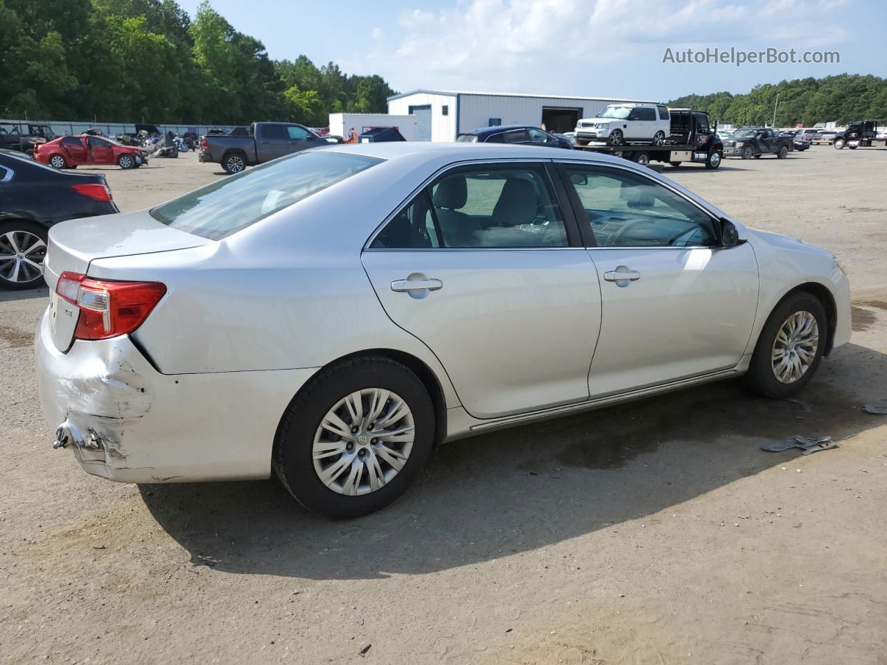 2012 Toyota Camry Base Silver vin: 4T4BF1FKXCR242864