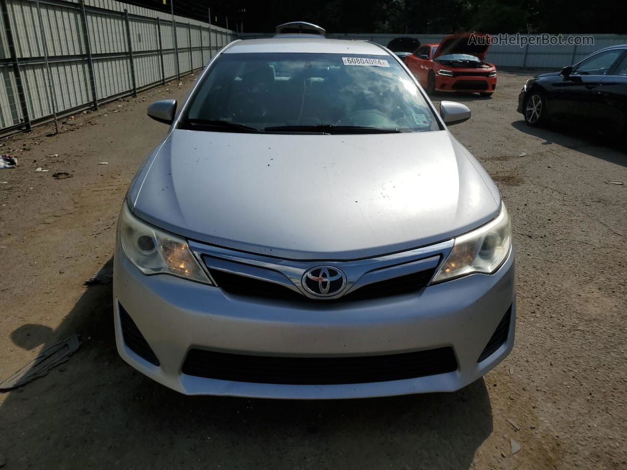 2012 Toyota Camry Base Silver vin: 4T4BF1FKXCR242864