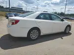 2012 Toyota Camry Base White vin: 4T4BF1FKXCR258787